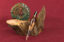 Load image into Gallery viewer, Elm with Blue and Red Resin