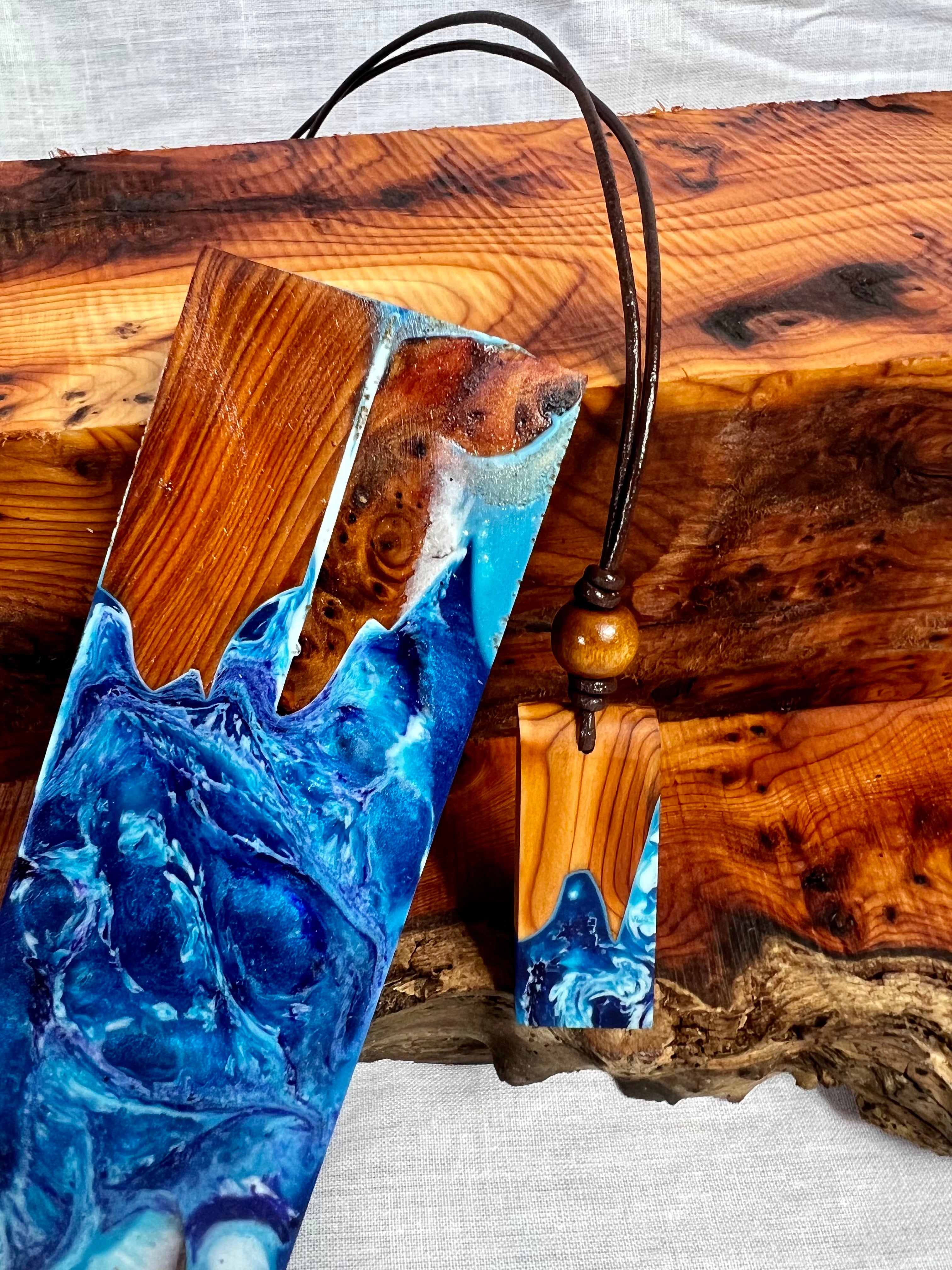 Killarney Yew & Resin Pendant