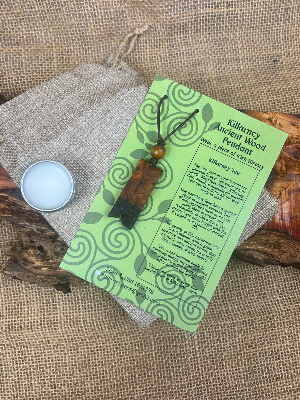 Killarney Yew Pendant