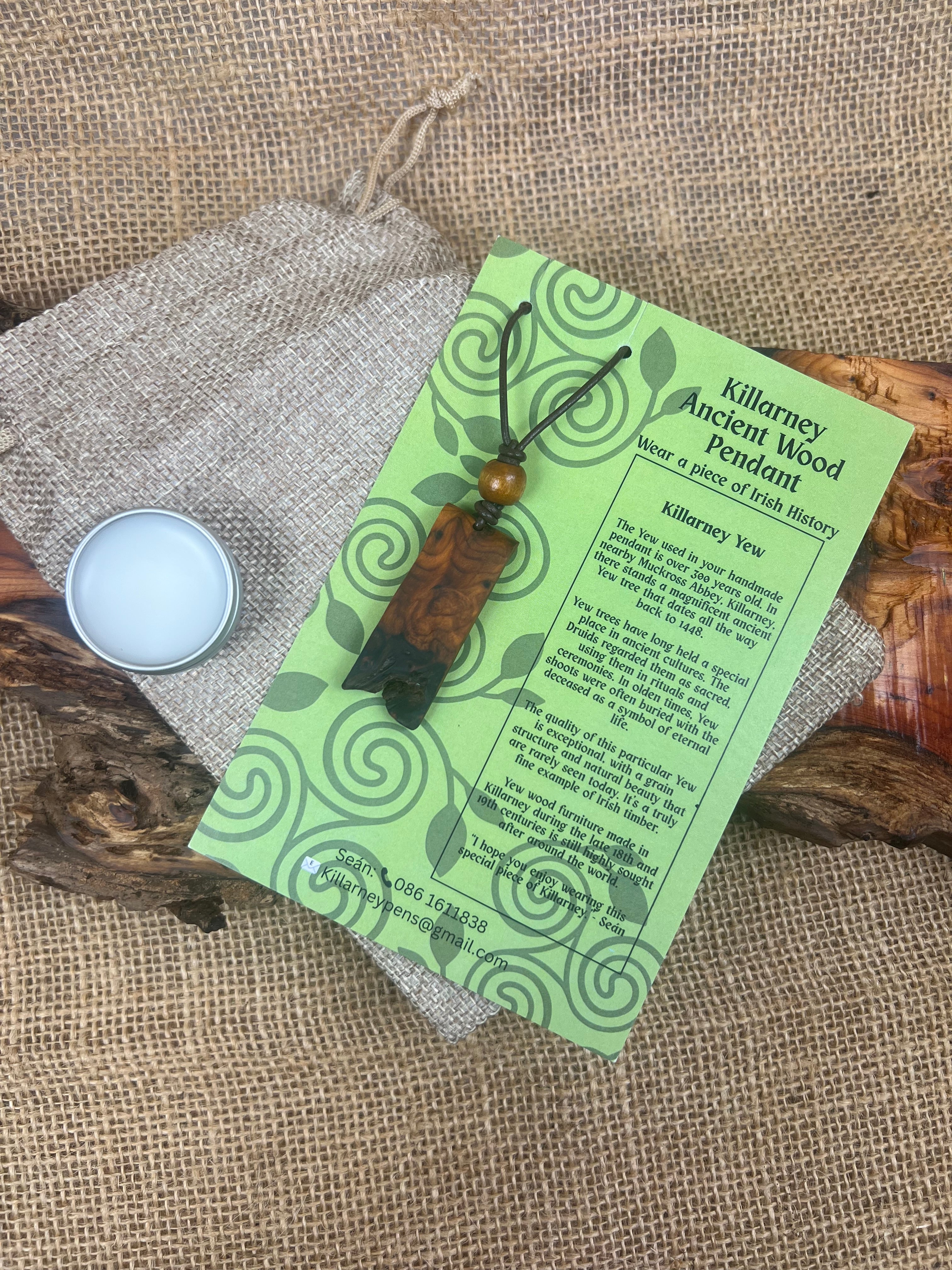 Killarney Yew Pendant