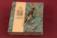 Load image into Gallery viewer, Elm with Blue and Red Resin and a Muckross Journal
