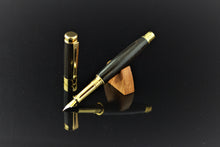 Load image into Gallery viewer, Killarney Bog Oak Pen with Upgrade Gold Fittings
