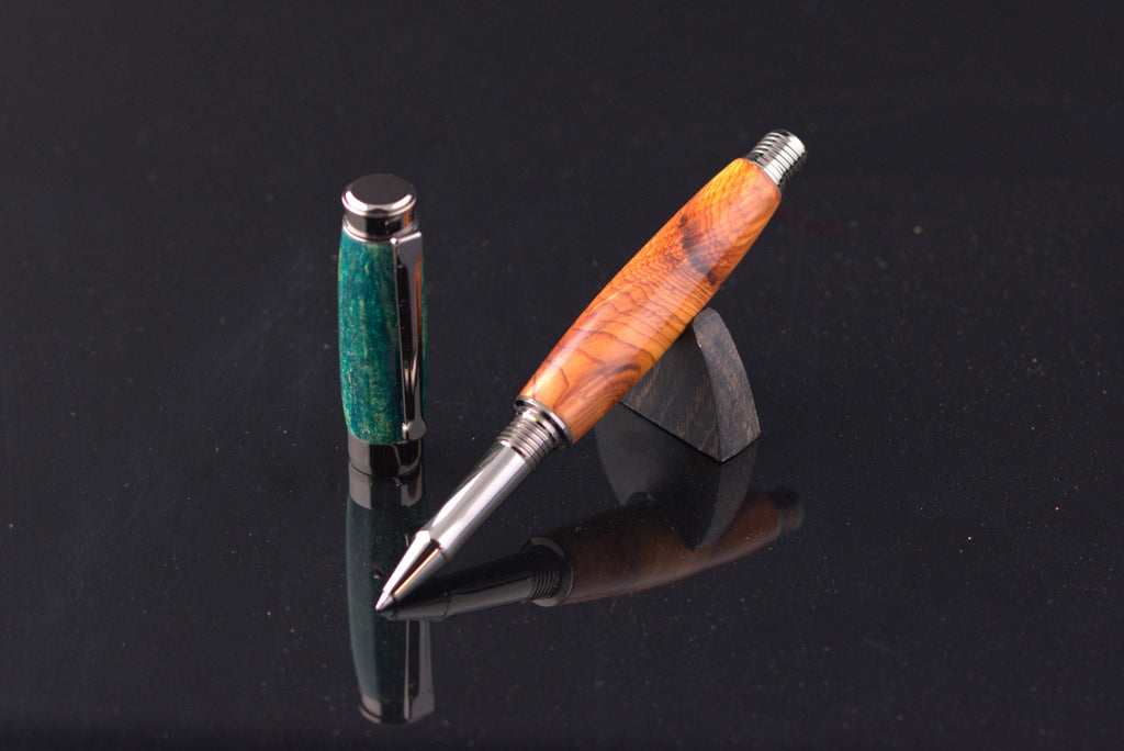 Roller Ball Pen with Gun Metal Fittings