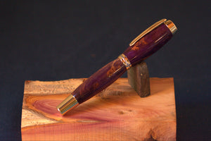 The 'Purple Mountain' Fountain Pen